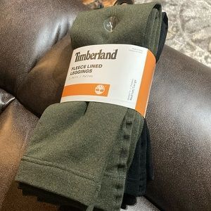 Brand new Timberland fleece lined leggings